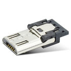 Micro USB 2.0 5 Pin Male Connector Gold Plating With Charge Function