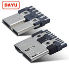 USB 3.0 Version 4 Pin Micro Connector With Stainless Steel Shell
